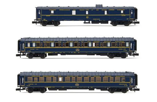 Arnold HN4401 CIWL 3 Wagen Train Bleu fourgon+2x Lx Set 1Ep. III